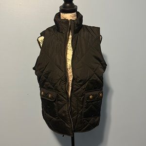 Black vest jacket